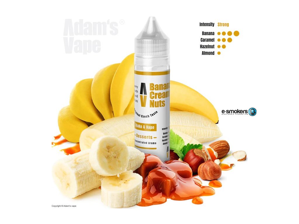 prichut adams vape shake and vape 12ml banana creamy nuts