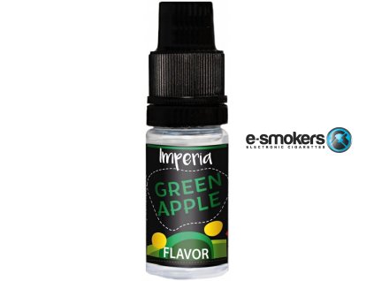 prichut imperia black label 10ml green apple zelene jablko