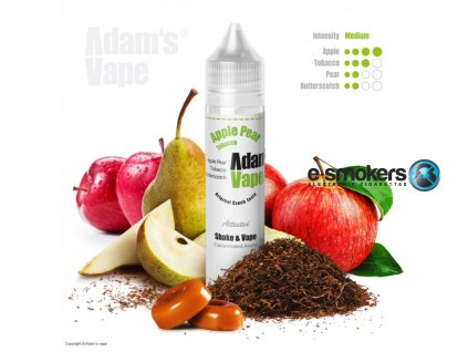 prichut adams vape shake and vape 12ml apple pear tobacco