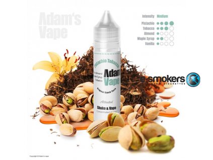 prichut adams vape shake and vape 12ml pistachio tobacco