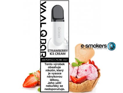 vaal q bar by joyetech elektronicka cigareta 17mg strawberry ice cream