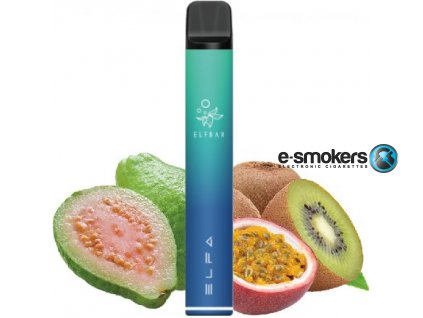 elf bar elfa elektronicka cigareta 500mah kiwi passion fruit guava 20mg