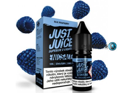 liquid just juice salt blue raspberry 10ml 11mg