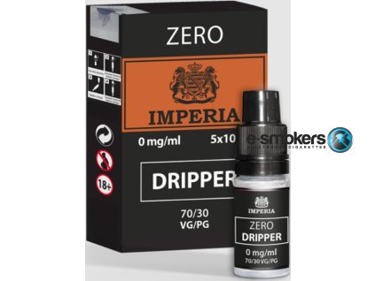 zero baze imperia dripper pg30 vg70 5x10ml 0mg 5pack