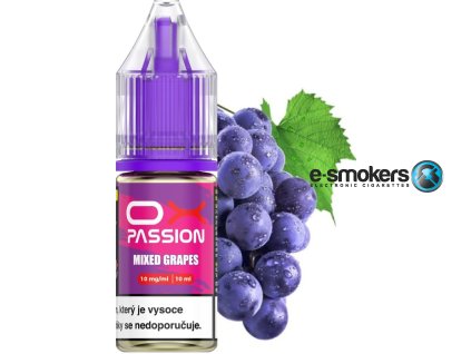 liquid oxva ox passion salts mixed grapes 10ml 20mg