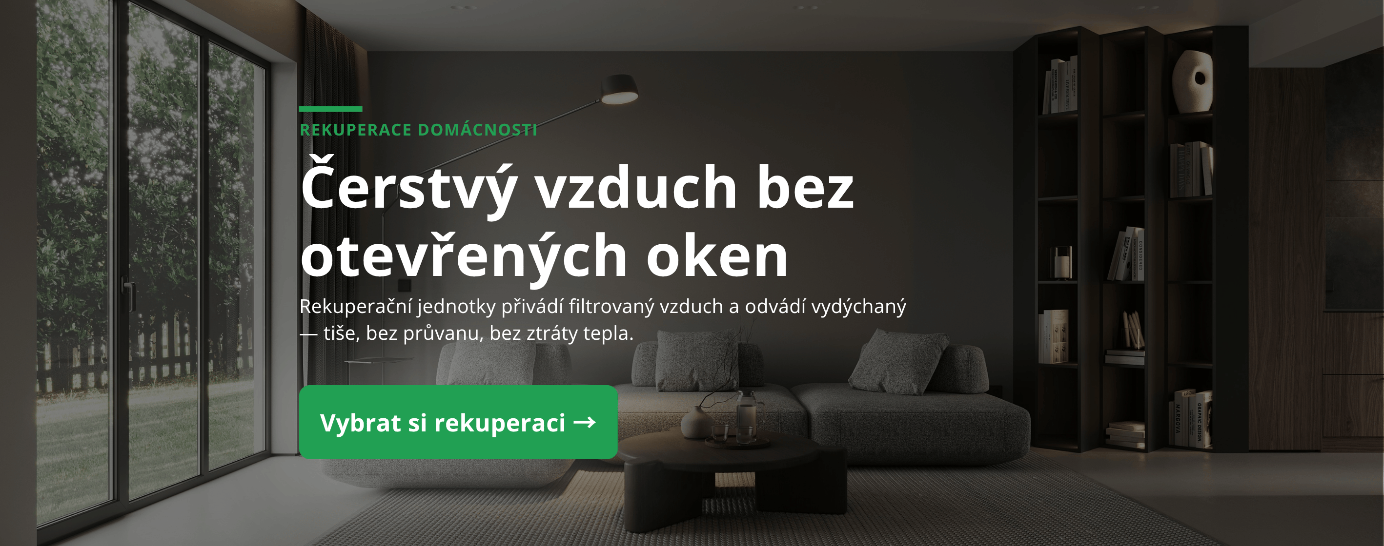 Čerstvý vzduch bez otevřených oken — rekuperační jednotky e-Tepelka