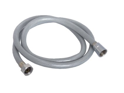 14485 sprchova hadice 1 5m hladka tmave seda opletena