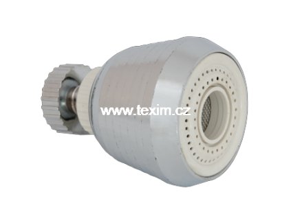 14563 sporic vody s kloubem bily chrom velky