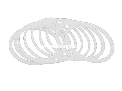 15712 kluzny krouzek odbocka sifonu 38x33x2 s konickym utesnenim