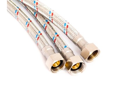 16540 flexi nerez pripojeni f3 8 x f3 8 400mm
