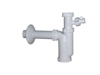 17674 sifon umyvadlovy s matici 5 4 dn40 odbocka na pracku