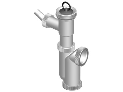 17905 sifon drezovy dn 40 50 s pripojkou plast mrizka 70mm t 706