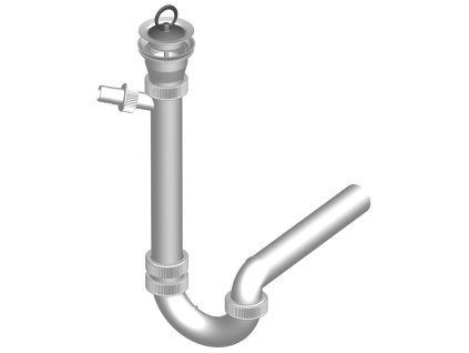 17926 sifon drezovy dn40 s odbockou nerezova mrizka t 727