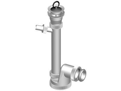 17935 sifon drezovy dn 50 40 s pripojkou nerez mrizka 70mm t 735