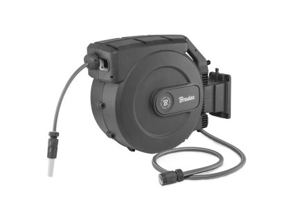 Samonavíjecí buben s hadicí WHITE LINE 1/2" 50m