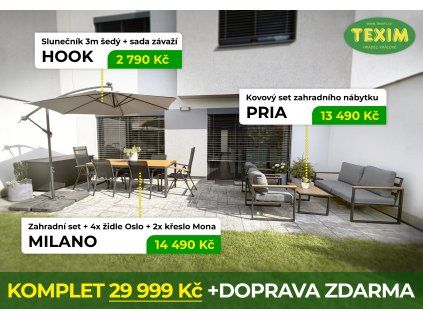 Zahradní set komplet