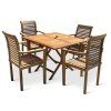 Square I. nábytek na zahradu teak 1+4
