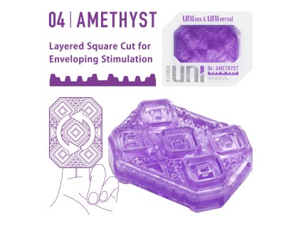 Tenga - Uni Amethyst Sleeve
