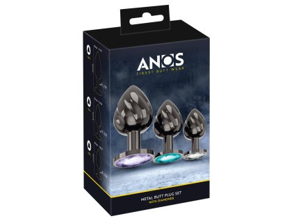 ANOS Metal Butt Plug Set