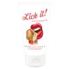 Lick it! Erotic Massage Gel Sparkling Wine and Strawberry, 50 ml