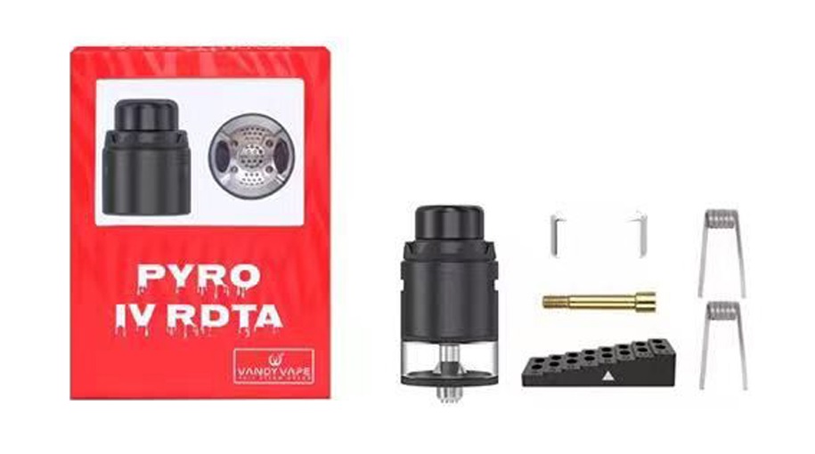 Gun Metal - Vandyvape Pyro IV RDTA 5ml