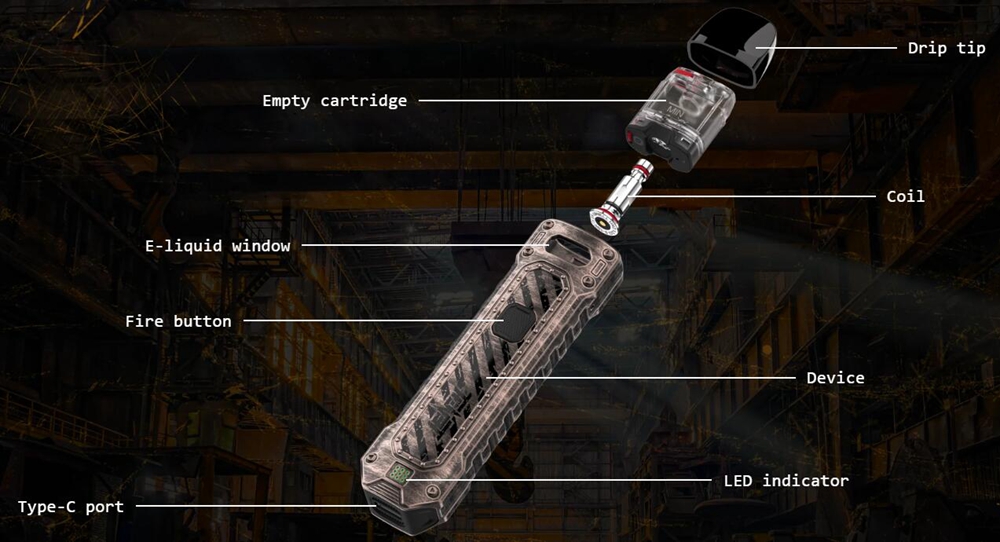 Uwell-Caliburn-TENET-pod-kit