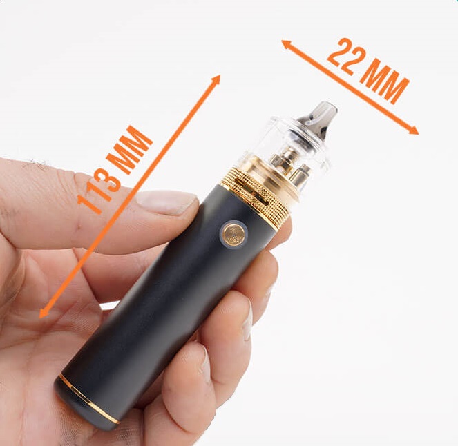 Black čierna - Dotmod dotStick 1650mAh sada