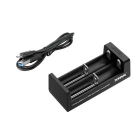 Nabíjačka akumulátorov 2 x Li-ion 3.6V/3.7V USB XTAR MC2