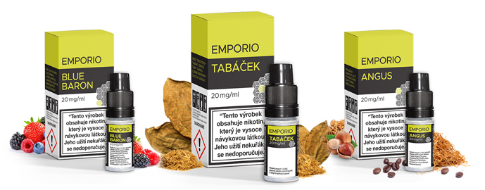 E-liquid Emporio Salt 10ml / 12mg: Red Baron (Ríbezle, lesné plody a aníz)