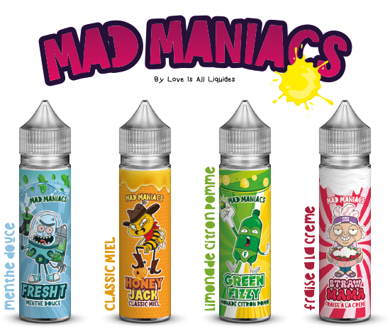 Straw Mama - Mad Maniacs 50 / 60ML 00MG Shortfill