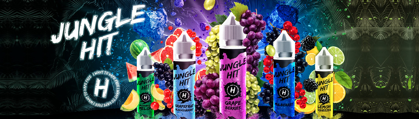 Příchuť Jungle Hit Shake and Vape - Grape Berries 12ml