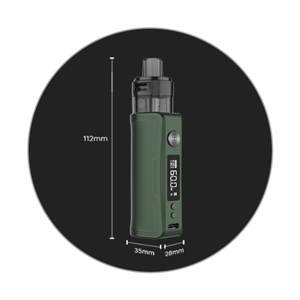 Dark Black - Vaporesso GEN PT60 Pod Kit (2500mAh)