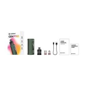 Dark Black - Vaporesso GEN PT60 Pod Kit (2500mAh)