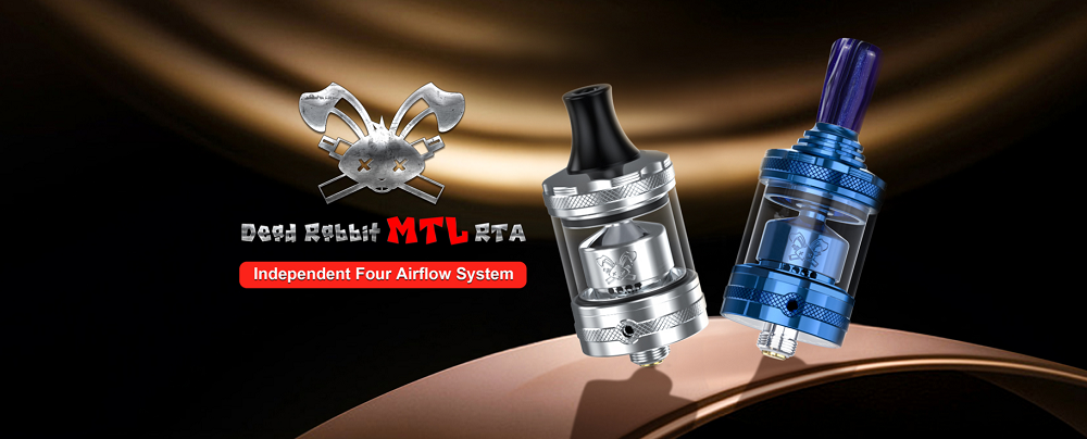 HellVape Dead Rabbit MTL RTA 23mm 4ml - Blue