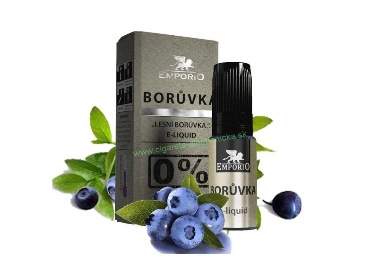 5. najlepší eliquid emporio čučoriedka