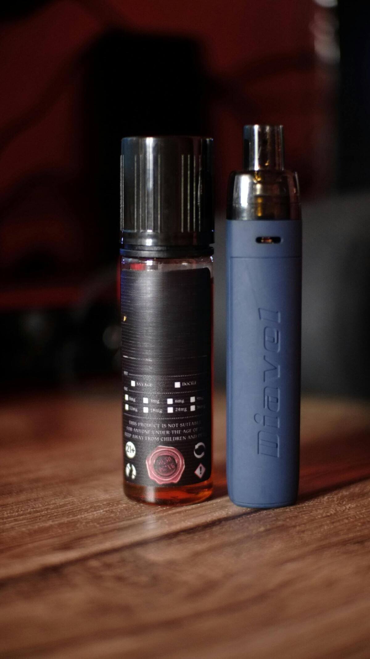 E-liquid a elektronická cigareta