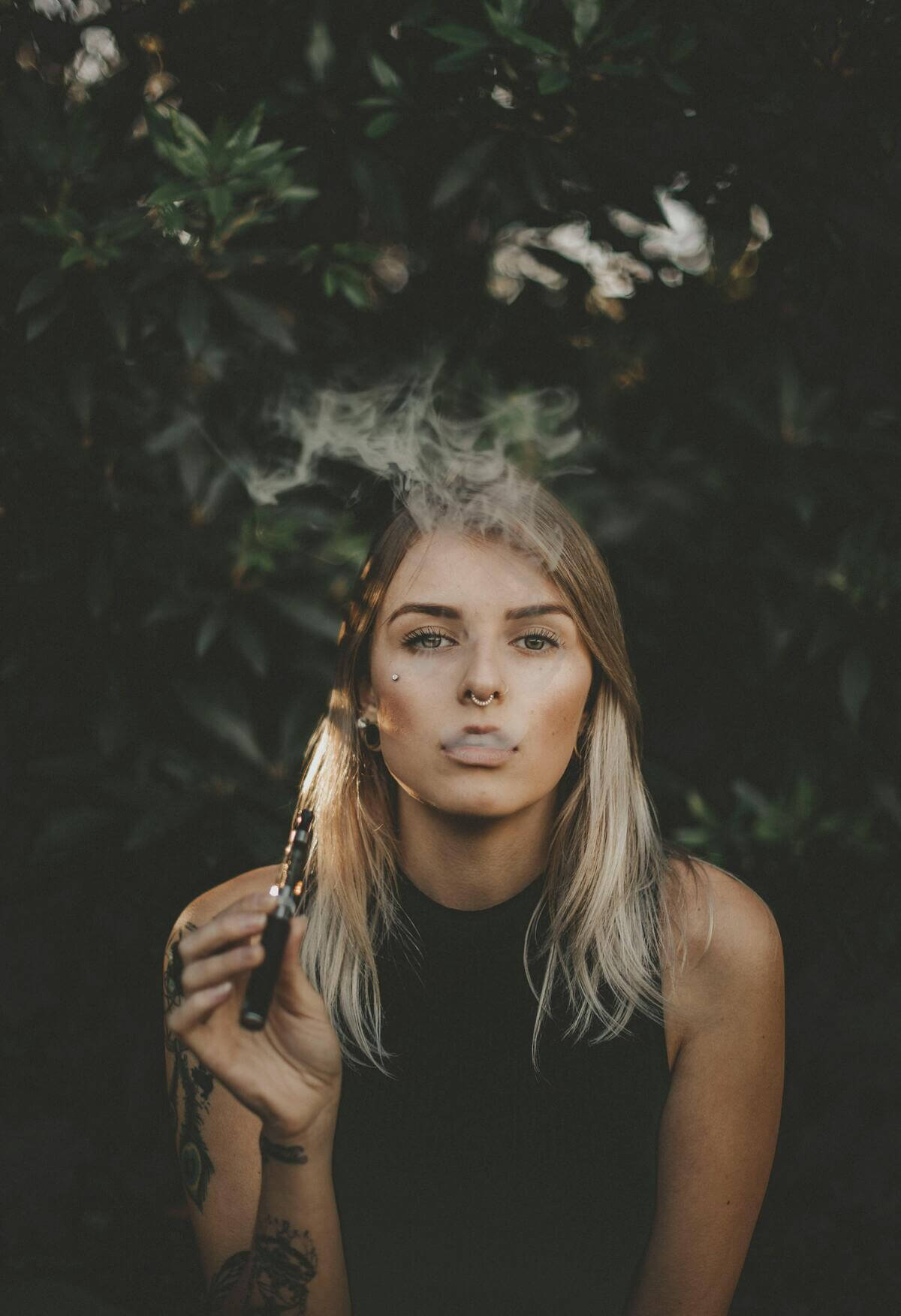 Žena vapuje