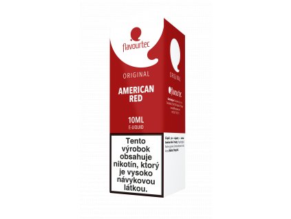 10689 american red flavourtec original 12mg ml 10ml e liquid