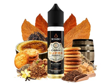 Cookie Supra Reserve - Bombo platinum tobaccos Shake&Vape 20ml/60ml aróma