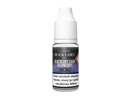 Blueberry Sour Raspberry - German Flavours Black Label 6mg/ml 10ml E-liquid ITV