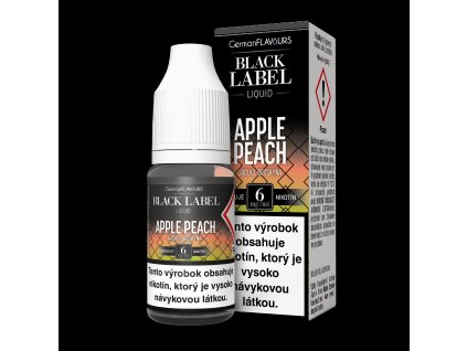 Apple Peach - German Flavours Black Label 6mg/ml 10ml E-liquid ITV
