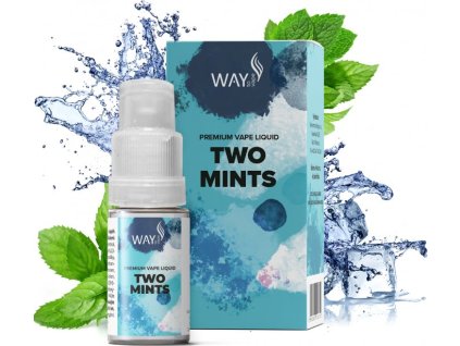 Two mints 12mg - WAY to Vape 10ml e-liquid ITV