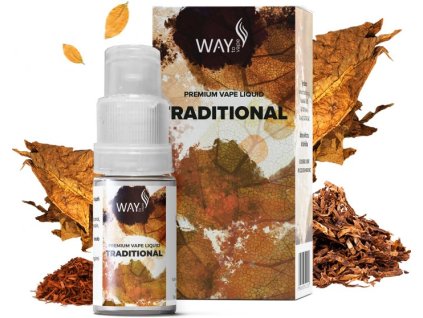 Traditional 6mg - WAY to Vape 10ml e-liquid ITV
