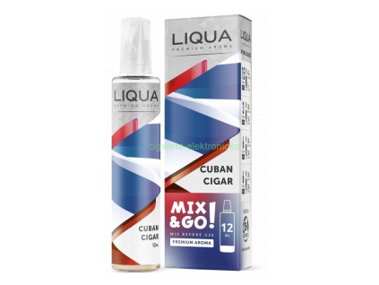 Príchuť LIQUA Mix & Go: Cuban Cigar 10ml ITV