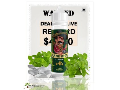 10 ml Bandidos - Mint Menthol (Shake & Vape) ITV
