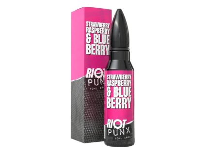 longfill aroma riot strawberry raspberry blueberry 10 ml