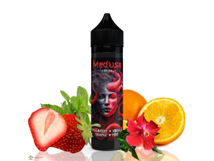 Medusa 10ml/60ml  -  Strawberry Hibiscus Orange Mint (Shake & Vape) ITV