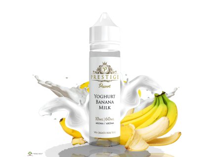 7182 yoghurt banana milk prestige dessert shake vape 10 ml