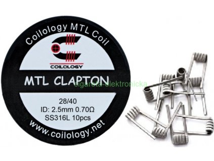 2199 coilology predmotane spiralky mtl clapton ss316 0 7ohm