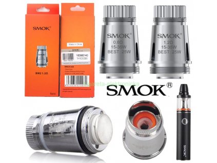 246 atomizer smok bm2 1 2ohm pre brit one mini